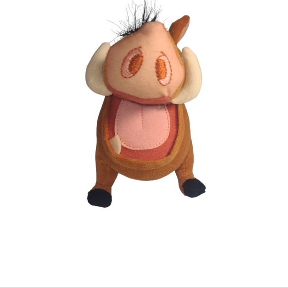 Disney The Lion King Pumbaa Small Plush 7½" Stuffed Animal Warthog - Picture 3 of 7